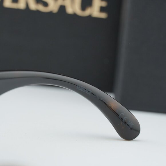 Versace VE2299 100280 Oval Sunglasses - Gold/Dark Blue main image 7